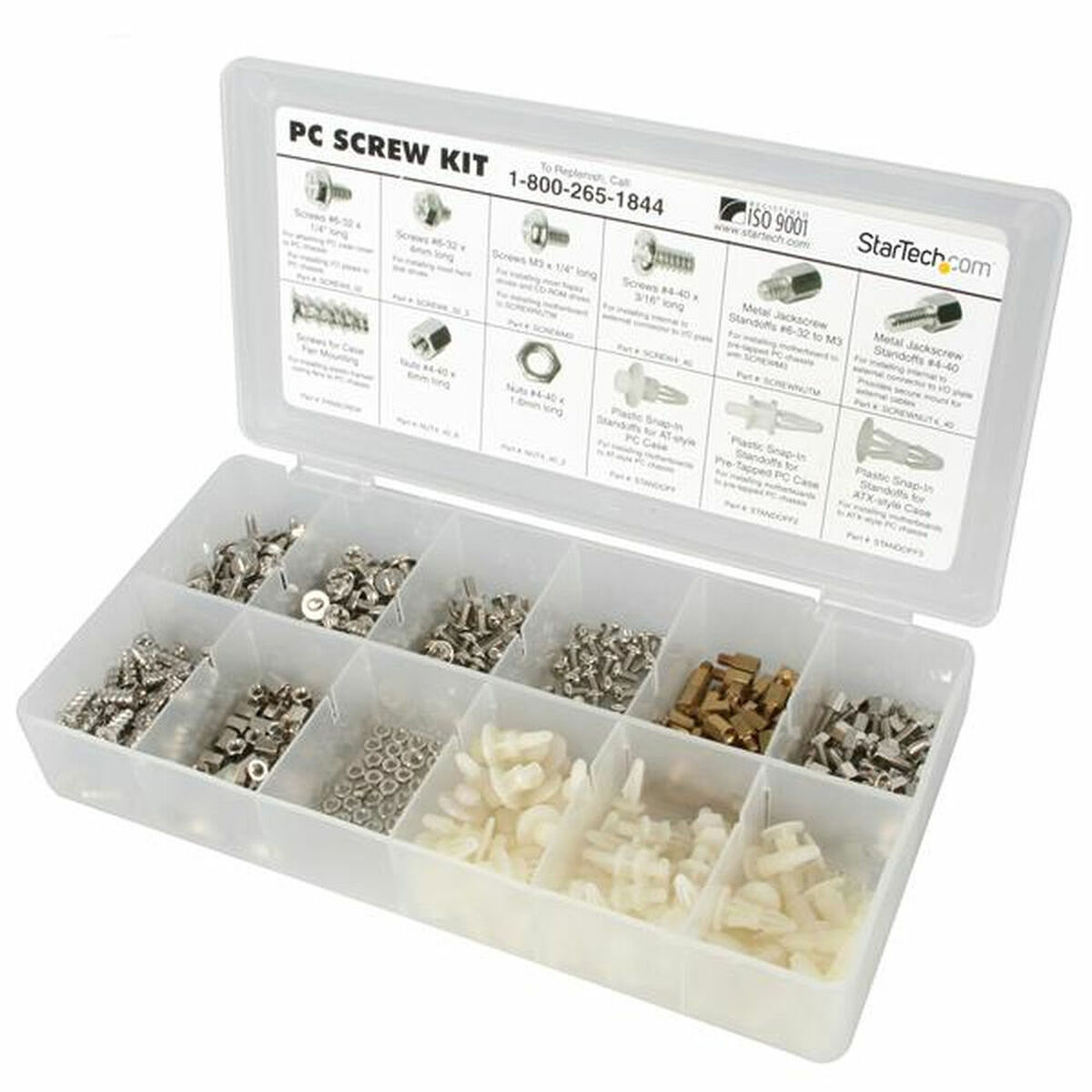 Souprava šroubů Startech PCSCREWKIT